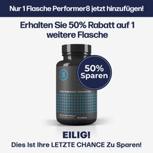 Lade das Bild in den Galerie-Viewer, 1 Flasche Performer 8 mit 50% Rabatt!
